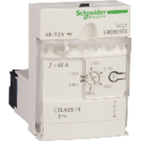 TeSys LUCB - unité de contrôle évolutif - classe 10 - 1,25..5A - 24Vcc  - LUCB05BL