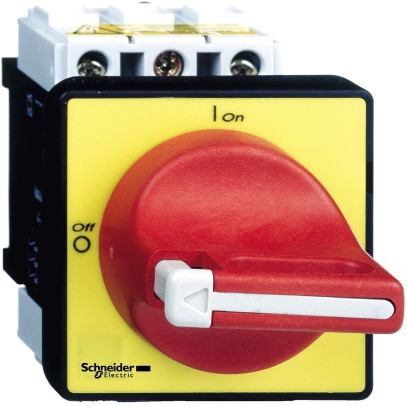 Schneider Electric - Interrupteursectionneur vcf 3P 690 v 80 a poignée rouge cadenassable - VCF4