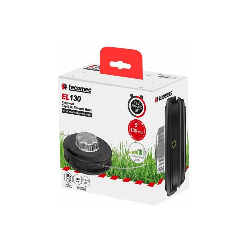 Tête à fil débroussailleuse universelle tap-n-go Tecomec Easyload EL130