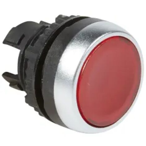 Tête à impulsion lumineuse affleurante IP69 Osmoz composable rouge