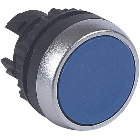 Tête à impulsion non lumineuse affleurante IP69 Osmoz composable bleu LEGRAND 023803
