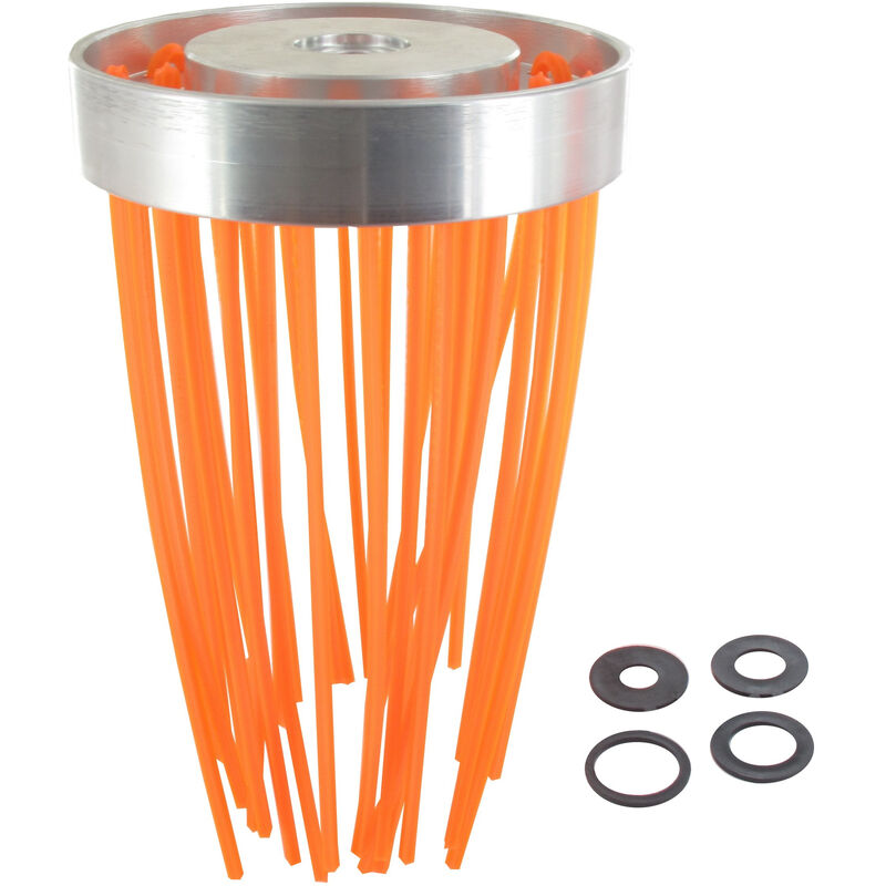 Tête de brosse de nettoyage 18 fils nylon