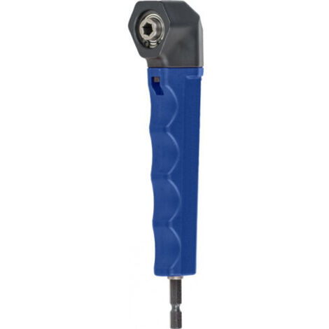 Tête angulaire pour perceuse et mèches à 90° avec raccord 1/4 et aimants KWB