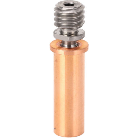 [Tête Bimétal] Buse Bimétal pour 3D Printer Titanium Alloy et Copper Plated Throat pour Filament 1.75mm [Performances Maximales]