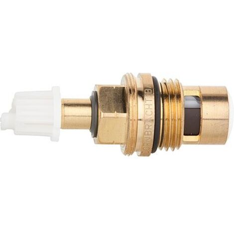 Tete ceramique Dornbracht fermeture gauche, 1/2" rallonge 7 mm, frein