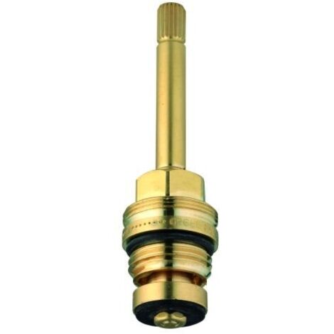 Grohe – Tête de robinet 1/2' pour vanne encastrée – Filetage 21 x 150 – Crantage Ø 9 x 10 dents – Mâle pour mélangeurs