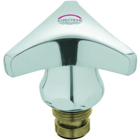 Tete Clapet DN 10, poignée Trecorn, marquage VPE10 bleu chrome GROHE (Par 10)