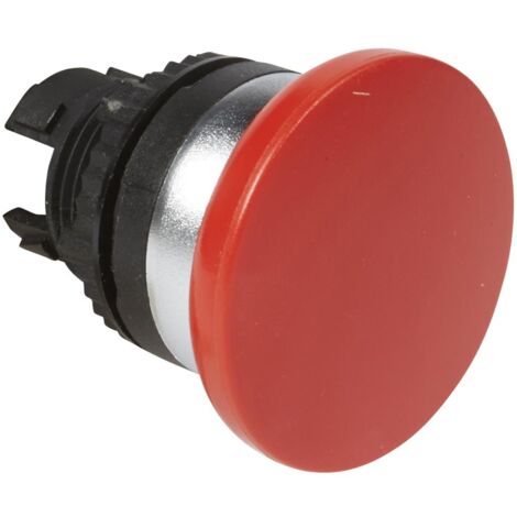 Tête coup de poing à impulsion non lumineuse IP69 D.40 Osmoz composable rouge LEGRAND 023834