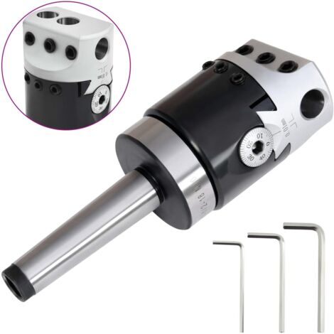 Tête d'alésage 50 mm et tige de perçage MT2 de fraisage à tour QOI84448 DESIGN IN