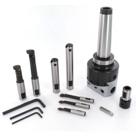 Tête d'alésage CM34/M16 DIN228 diam. 75 MM 10-220 MM Vertex VBHC-MT-4-BC3