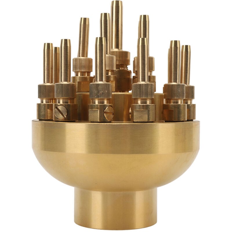 Sjlerst - Tête d'arrosage 3 couches cuivre G2 ajustable fontaine jardin