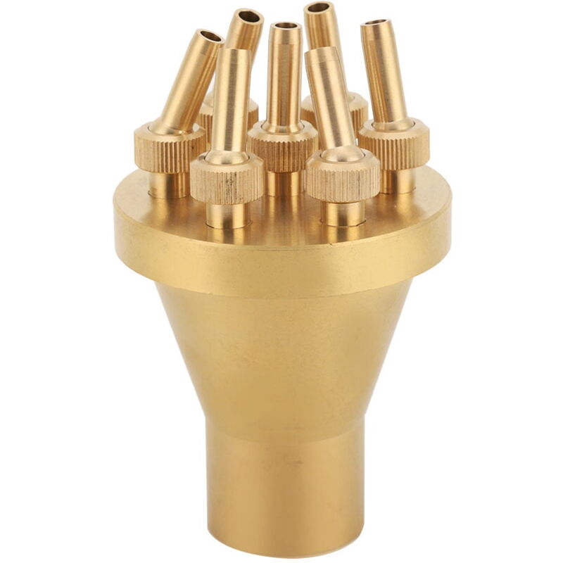 Feiyue - Tête d'arrosage à jet multidirectionnel pour fontaine d'étang fnpt 1' DN25 2 niveaux de style droit au centre Colonne de buse de fontaine