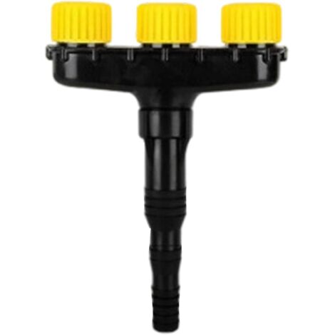 Tête d'arrosage professionnelle avec construction anticorrosion adaptée pour les systèmes d'irrigation en plein air tout au long de l'année Outil d'arrosage de jardin brumisateur efficace