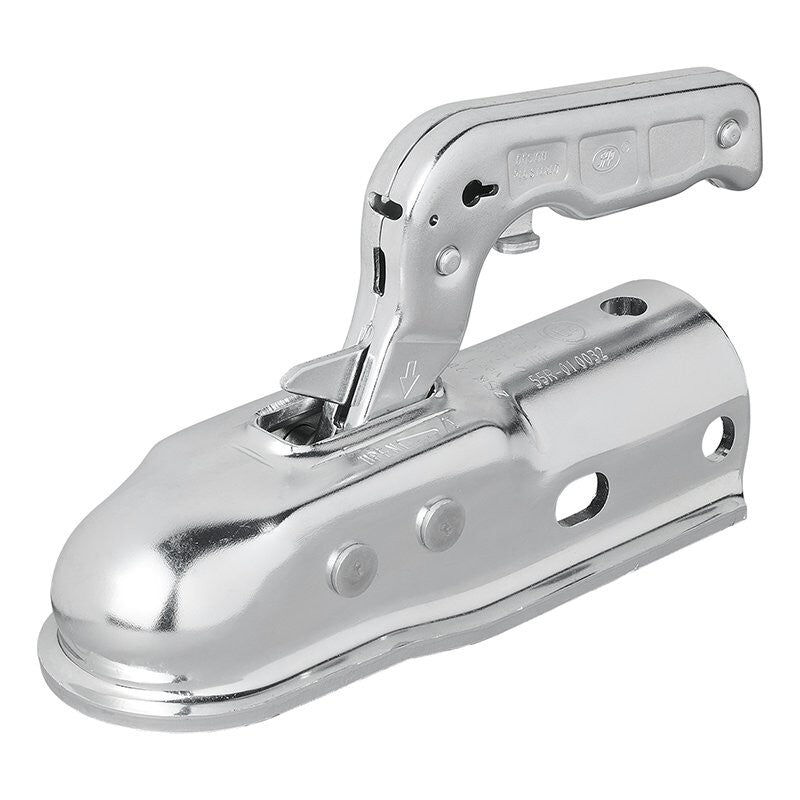 Jardibricodeco - Tête D'attelage Acier Ronde 50 Mm 2000 Kg Freinée