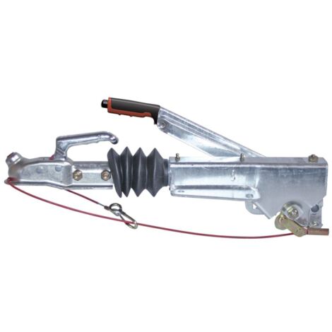 Tête d'attelage freinée AL-KO 90S – Fixation en V – PTAC 700-1000 kg – Charge à la rotule 75 kg – Compatible freins AL-KO 1636G/1637/2051