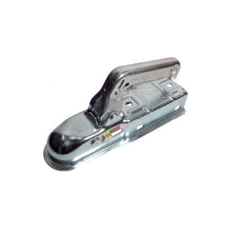 IMLINE Tête d'Attelage Non Freinée pour Tube Carré 60 mm – Fixation Double