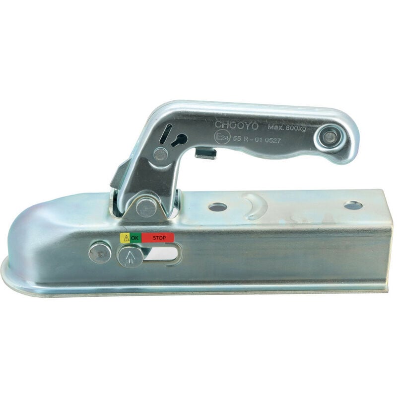 Autobest - Tête d'attelage pour boule diamètre 50 mm, capacité de traction 750 kg