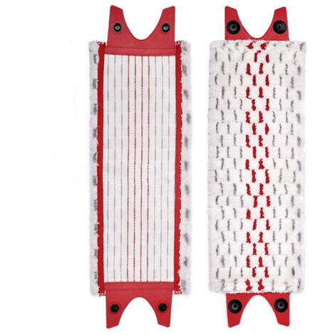 Tête de balai de rechange en microfie durable pour balai à franges Vileda UltraMax, 2 pcs -Vie