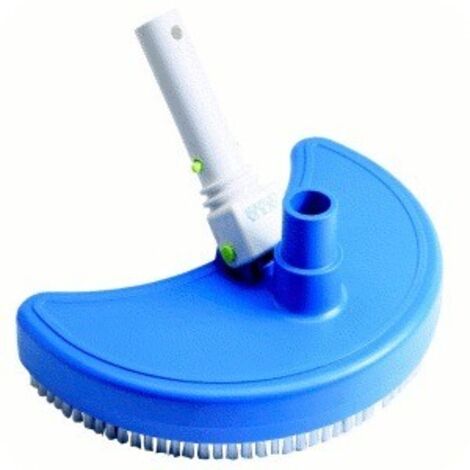 Tête de balai demi-lune pour aspirateur - Bleu