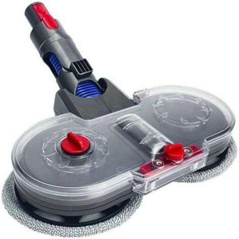 Tête de balai pour aspirateur Dyson V15 V11 V10 V8 V7 - Accessoires de rechange - Avec 6 tampons de nettoyage
