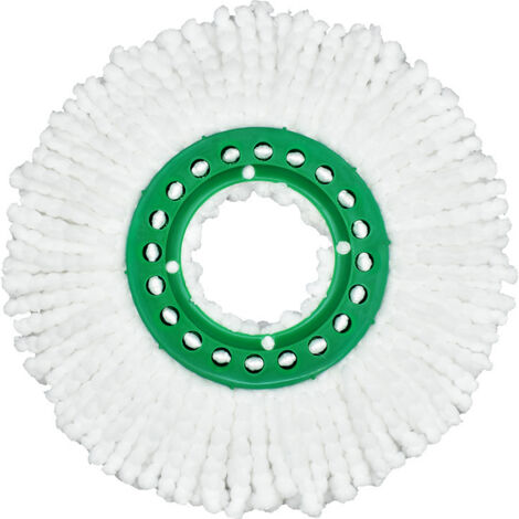 Tête de balai réutilisable de balai rotatif pour Libman Tornado. Têtes de rechange en microfibre épaisse pour balai rotatif pour Libman Tornado, faciles à remplacer et lavables en machine, nettoyage à