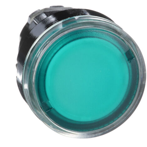 Tête de bouton lumineuse Telemecanique Vert BA9S ZB4BW33
