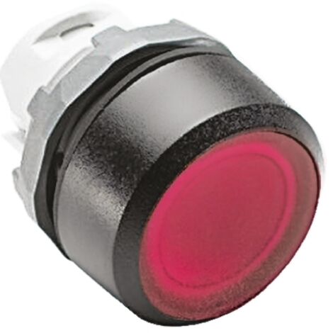 Tête de bouton-poussoir ABB Rouge, Momentané, Ø découpe 22mm, ABB Modular ( Prix pour 1 )