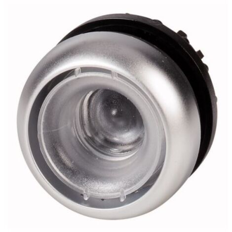 Tête de bouton poussoir Eaton, Eaton Moeller Argent, Ø découpe 22mm, Momentané ( Prix pour 1 )