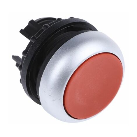 Tête de bouton poussoir Eaton, Eaton Moeller Rouge, Ø découpe 22mm, Momentané ( Prix pour 1 )