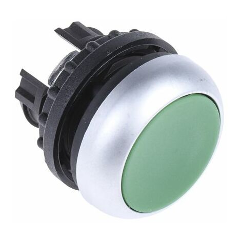 Tête de bouton poussoir Eaton, Eaton Moeller Vert, Ø découpe 22mm, Momentané ( Prix pour 1 )