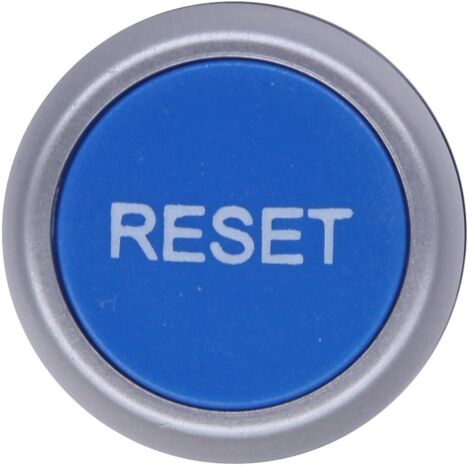 Tête de bouton-poussoir RS PRO Bleu, Retour par ressort, Ø découpe 22mm ( Prix pour 1 )