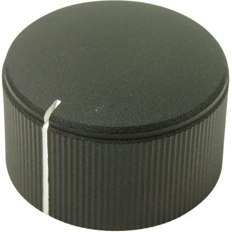 Tête de bouton rotatif Cliff FC7253 noir (Ø x H) 25 mm x 15 mm 1 pc(s) S85945