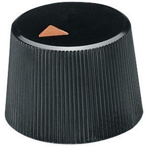 Tête de bouton rotatif OKW A1316240 avec pointeur noir (Ø x H) 16.4 mm x 12.3 mm 1 pc(s) D94814