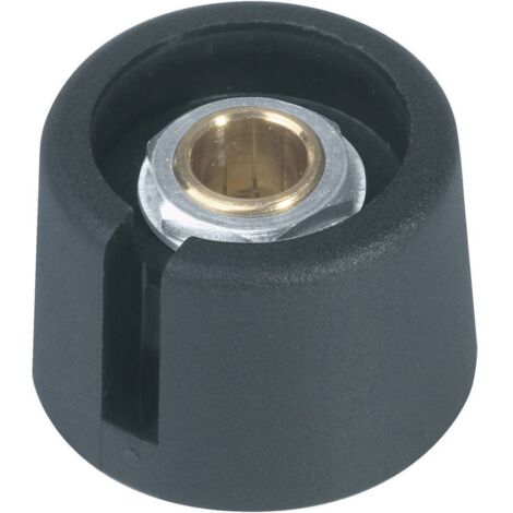 Tête de bouton rotatif OKW A3050069 noir (Ø x H) 50 mm x 16 mm 1 pc(s) D94302