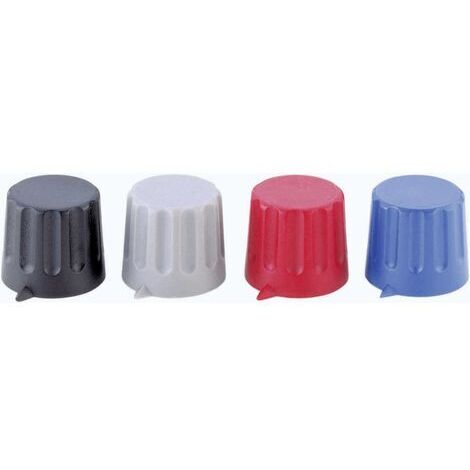 Tête de bouton rotatif Strapubox 44002-GY avec pointeur gris (Ø x H) 20 mm x 17 mm 1 pc(s) D94827