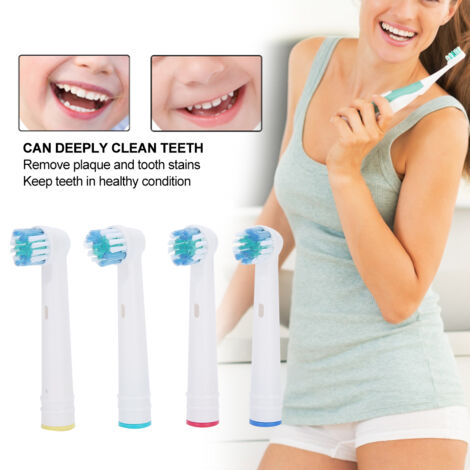 Tête de Brosse à Dents Électrique de Rechange pour Nettoyage Sonique