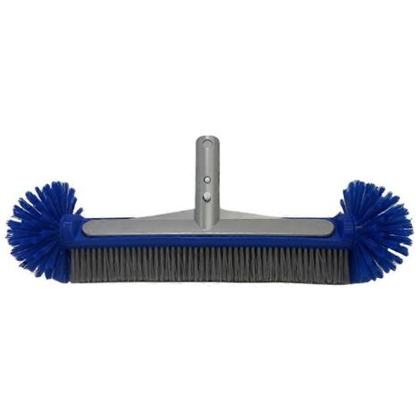 Tête de brosse de piscine avec manche en aluminium -