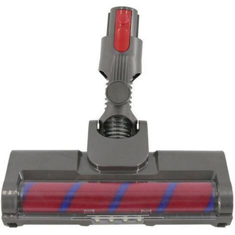 Tête de Brosse de Sol avec Lumière LED 03A Velours Doux pour Aspirateur Dyson V7 / V8 / V10 / V11