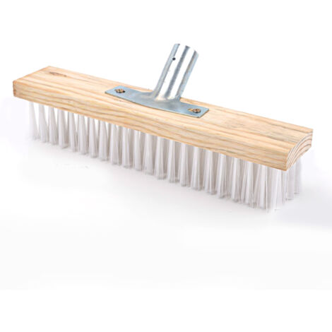 Tête de brosse de sol, poils en Nylon, remplacement robuste pour gommage, marches de voie, terrasse, carrelage, 30cm/11,8 pouces de Long