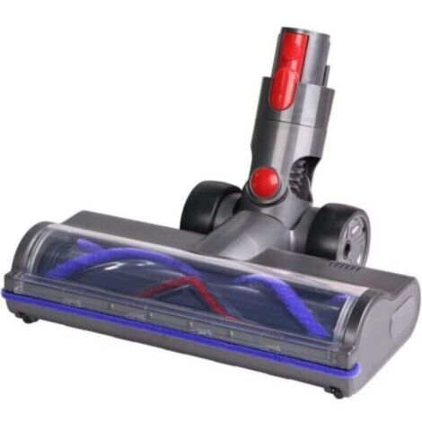 Tête de Brosse Motorisée avec 5 Lumières LED pour Sols Durs Parquets Compatible Aspirateurs