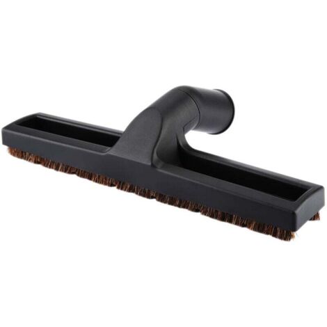 Tête de Brosse pour Aspirateur, Fixation de Buse pour Sol en Bois, Diamètre Intérieur 32mm, Conception Rotative, Plastique Haute Résistance Noir