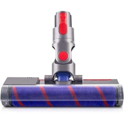 Tête de brosse rotative souple. Compatible avec les aspirateurs-balais sans fil Dyson V7, V8, V10, V11, SV12 et V15. Accessoires pour parquets.