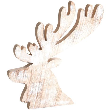 Tête de cerf en bois, puzzle 3d Made in France