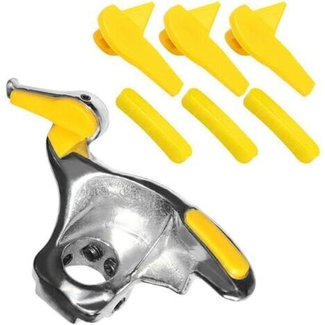 Tête de changement de pneu de voiture, tête de canard en fonte d'acier haute résistance, démonte-pneu avec jante protection de montage pour pneu (28 mm)
