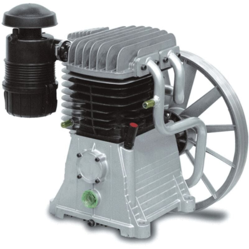 Tête de compression d'air avec filtre à air 7.5 cv 12 bar Abac