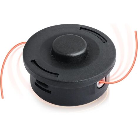 Tête de coupe 25-2 pour débroussailleuse Stihl, tête de coupe à bobine AutoCut 25-2 compatible avec les modèles Stihl FS44, FS55, FS56, FS74, FS80, FS85, FS90, FS120, FS240, FS250 (1 pièce)