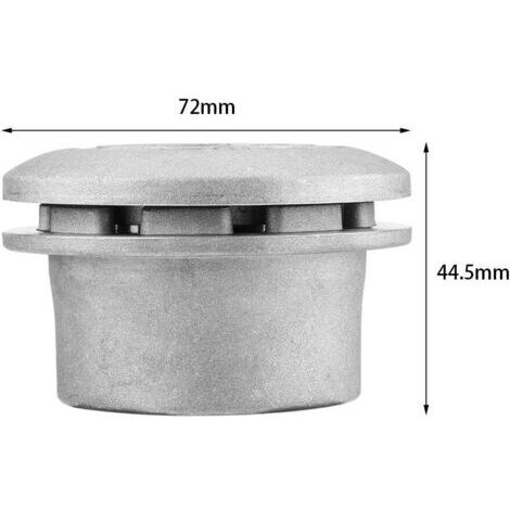 Tête de coupe-bordures en aluminium, tête de coupe-bordures universelle à 4 fils, tête de tondeuse à gazon en aluminium, tête de tondeuse à gazon, tête de débroussailleuse