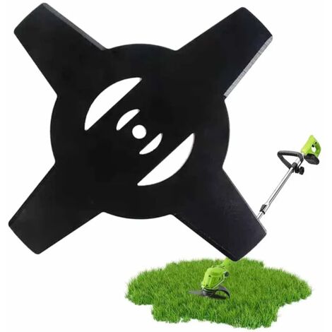 Tête de coupe-bordures en métal de 150 mm, lame de scie à essence, accessoires pour tondeuse électrique, pièces AquaForge