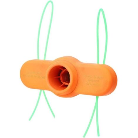 Tête de coupe-bordures en nylon, pièces de tondeuse à gazon à 2 fils, coupe-bordures AquaForge.