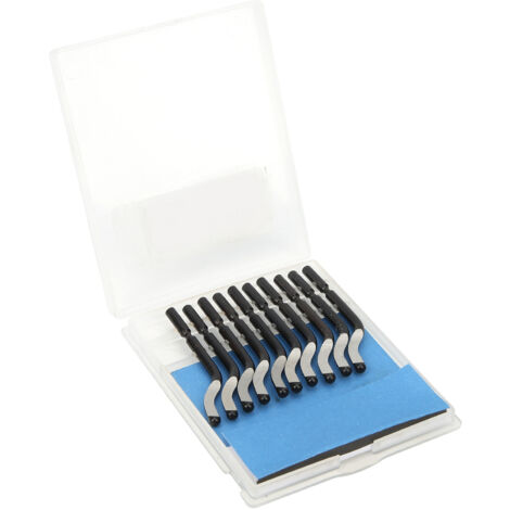 Tête de coupe de remplacement de lame de couteau de coupe, pour gratter le fer plastique PVC BS1010 20 pièces